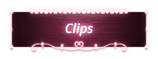 Clips Panel from Neon Valentine Panels Theme.